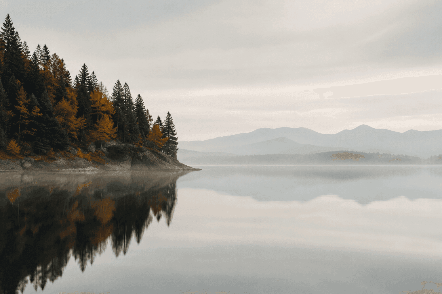 Tranquil Canadian lake sanctuary representing spousal and family reunification